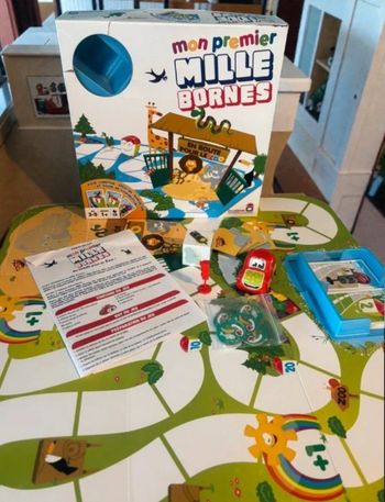 Jeu de société mon premier mille bornes en route pour le zoo