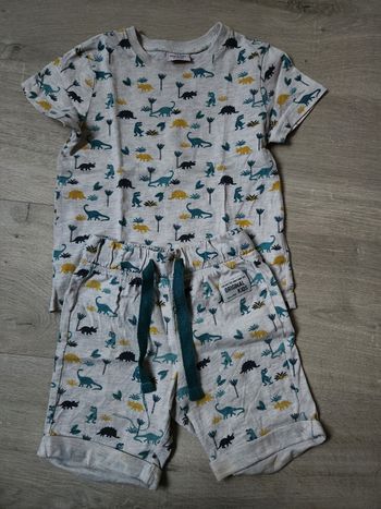 Pyjashort dinosaure TAO 3ans