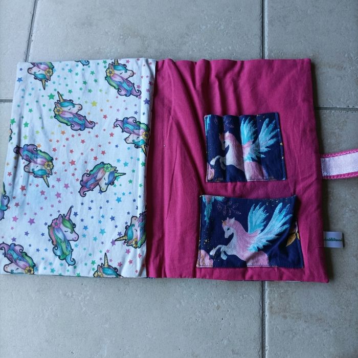 Pochette range-ardoise licorne - photo numéro 4