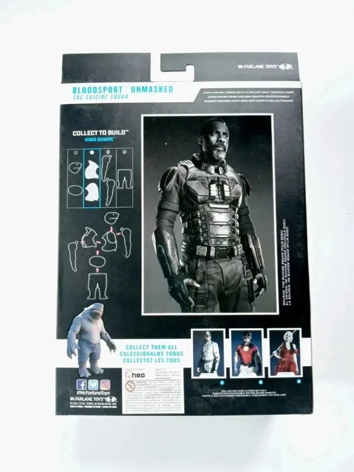 Figurine Bloodsport Unmasked The Suicide Squad McFarlane DC Multiverse - photo numéro 2
