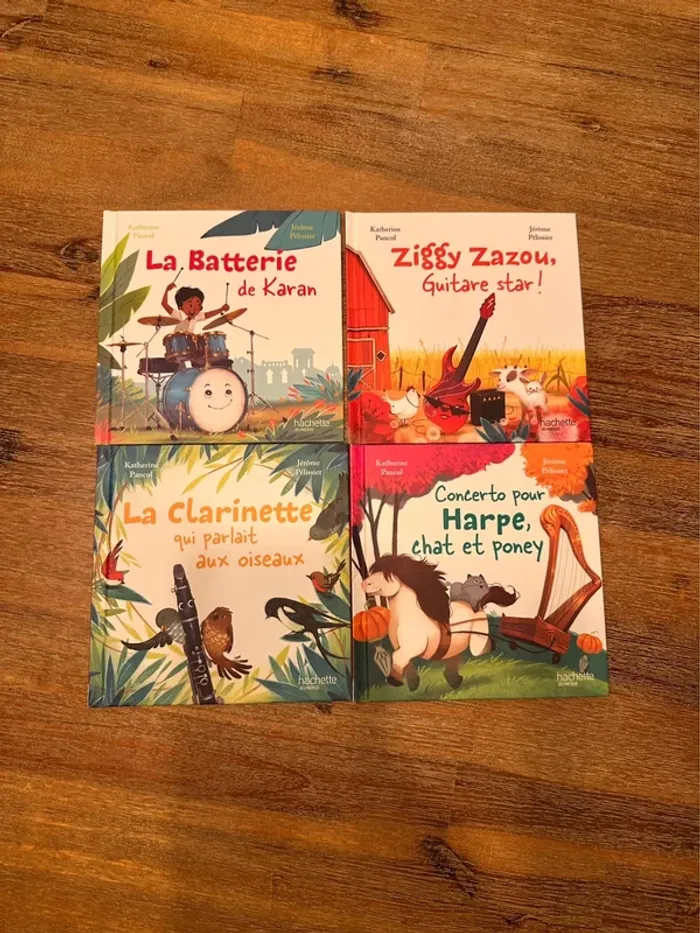 Lot livres « en avant la musique »