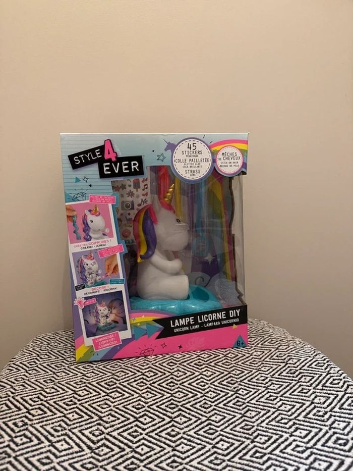Canal Toys - Style 4 Ever - Lampe Licorne À Décorer