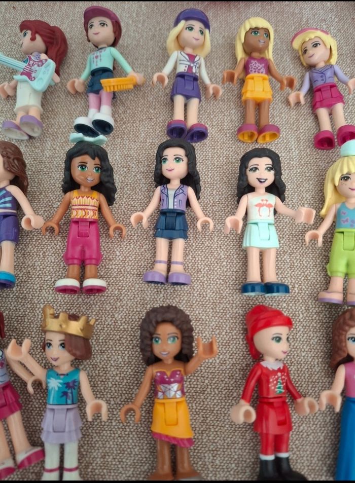 Gros lot de minifigs lego friends - photo numéro 4