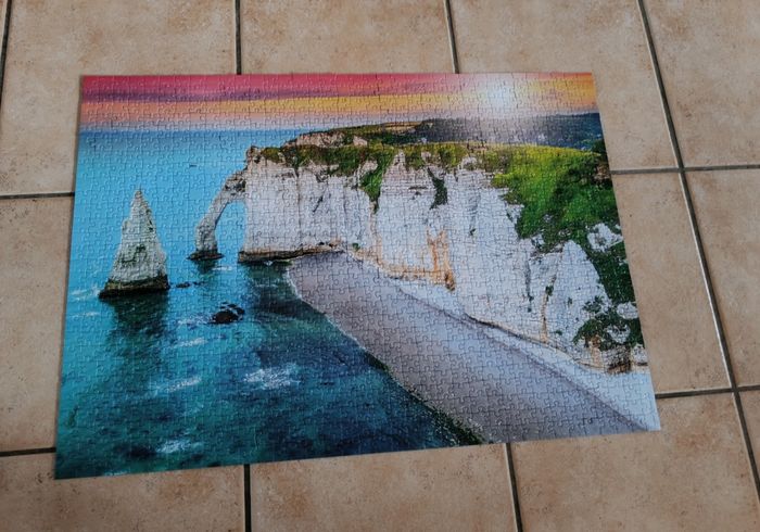 Puzzle 1000 pièces falaise d'Étretat - photo numéro 2