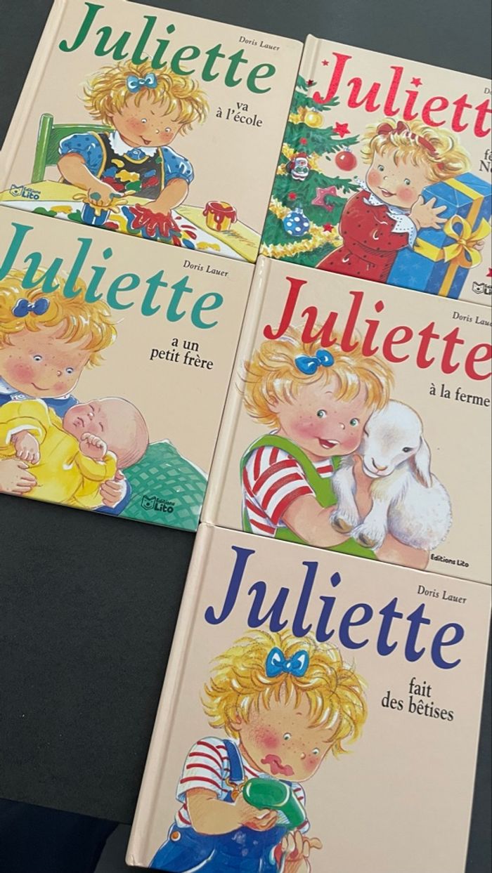 Lot livres maternelle enfant bébé Juliette - photo numéro 2