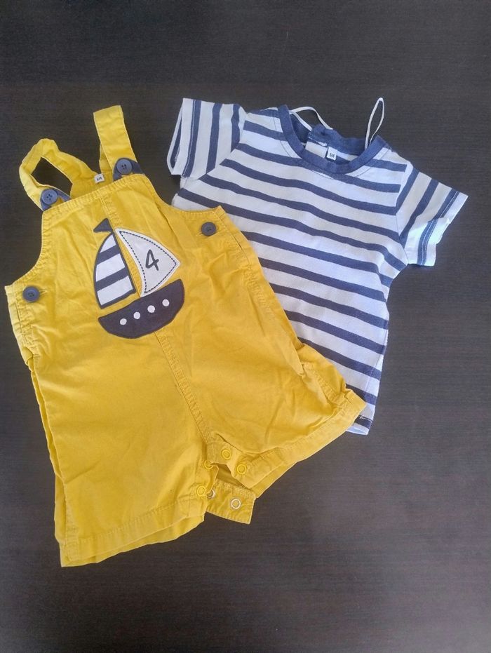 Lots vêtements bébé garçon 6 mois - photo numéro 4