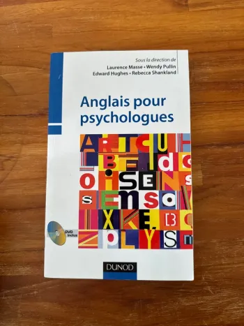 Livre anglais pour psychologues