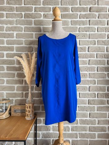 Robe tunique Vero Moda - bleu électrique satiné