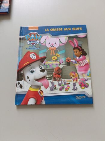 Livre pat'patrouille la chasse aux œufs