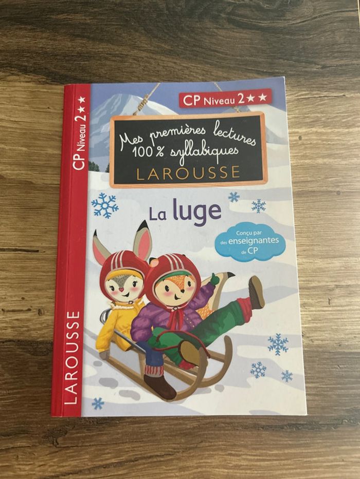 La luge Larousse CP niveau 2
