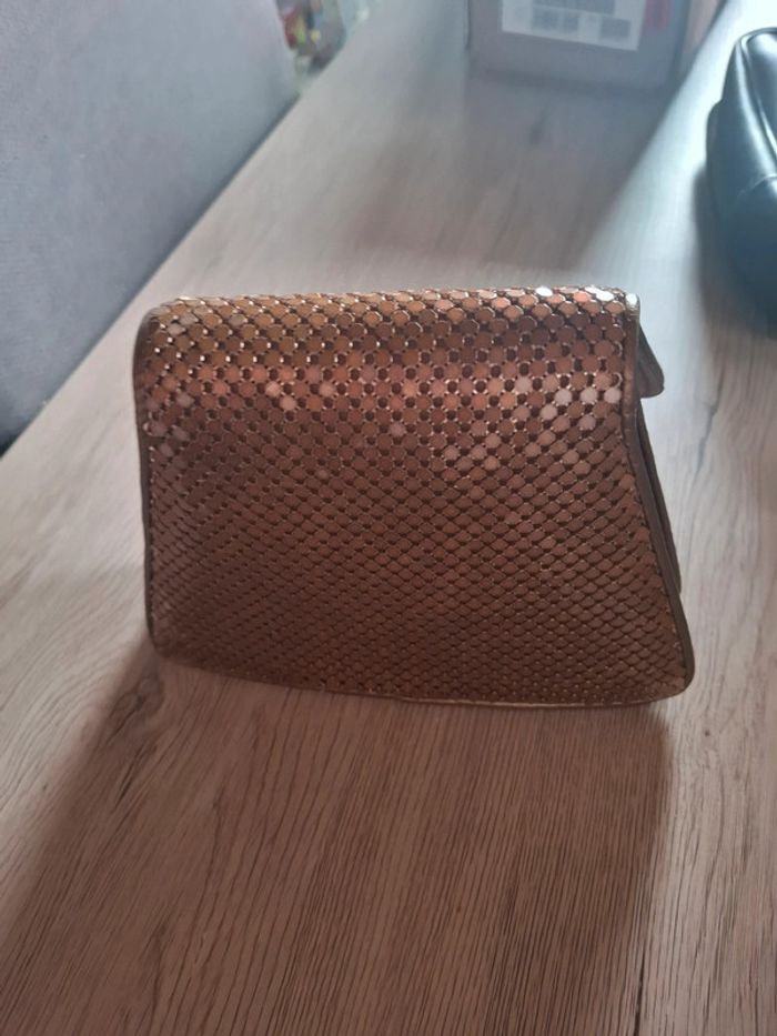 Sac à maille couleur broze bandoulière - photo numéro 3