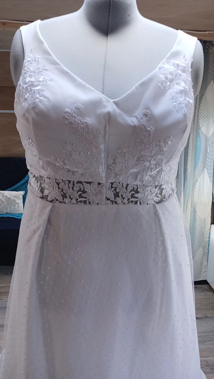 robe de mariée unique taille 48/50 - photo numéro 7