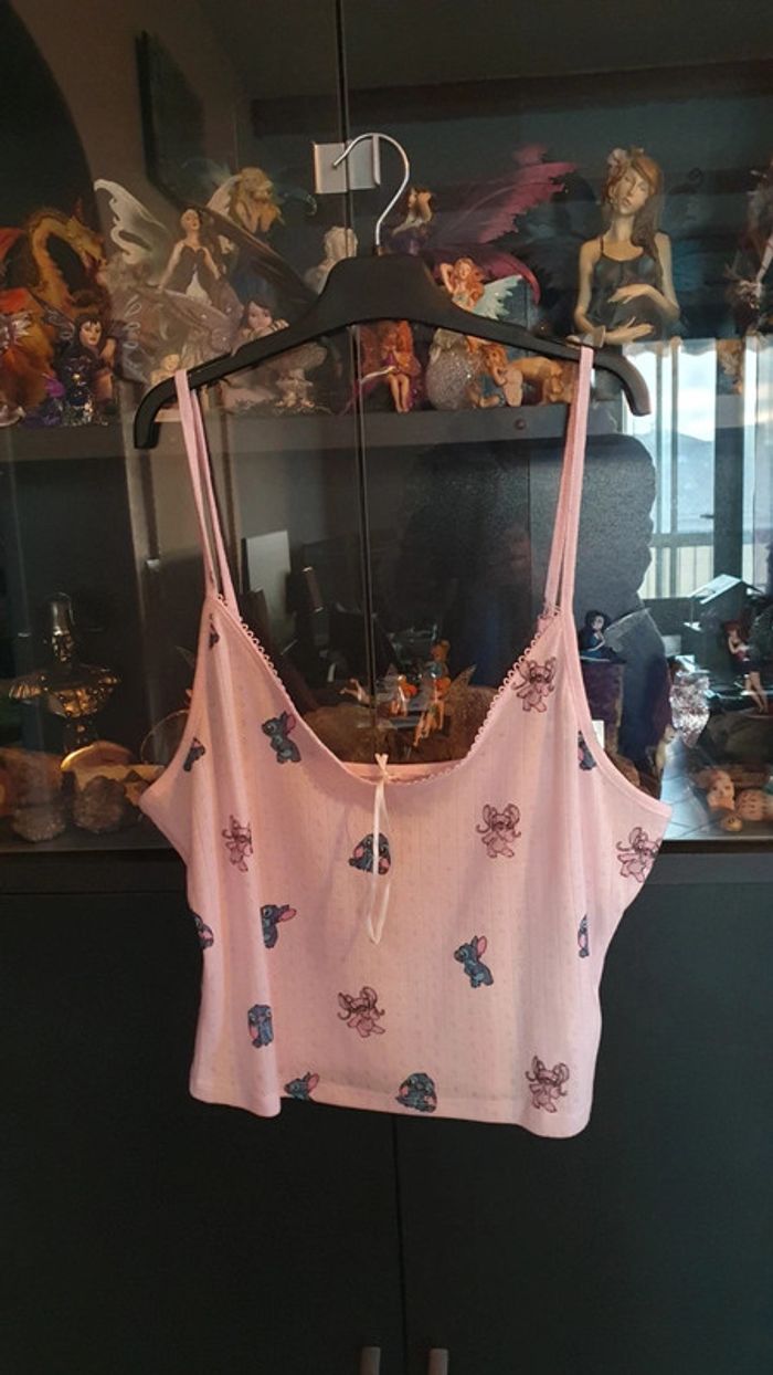 Petit débardeur de nuit Stitch taille L