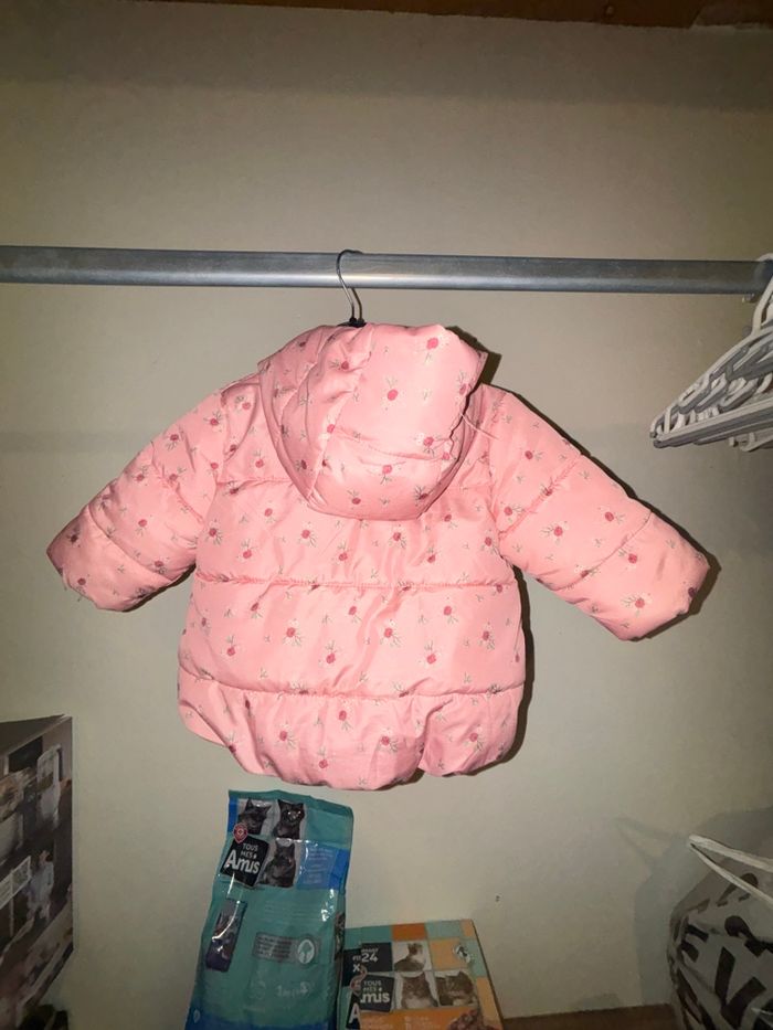 Veste rose  /manteau bébé fille