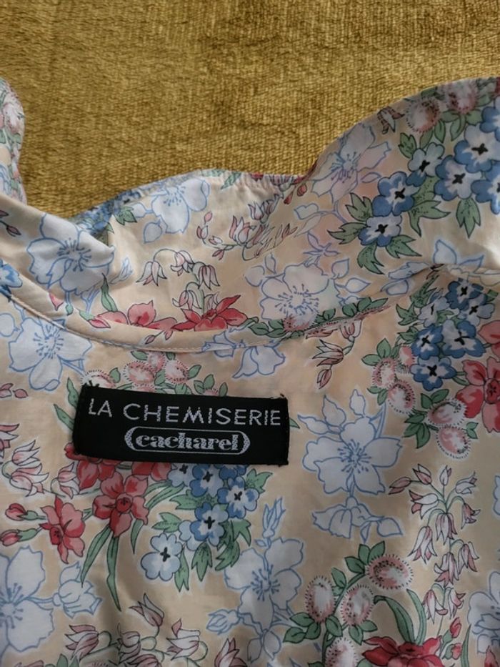 Chemise fleurie 100% coton - photo numéro 8