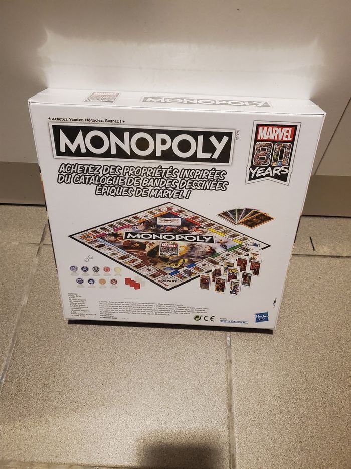 Monopoly Marvel 80 ans - photo numéro 2