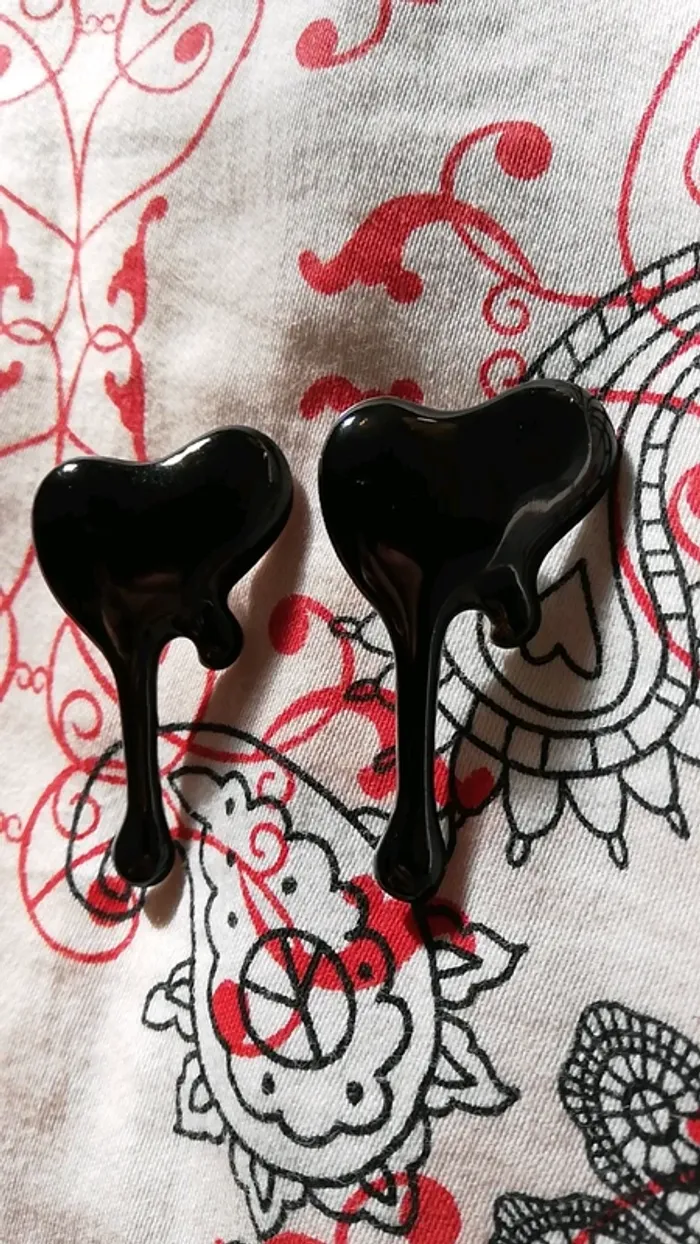 Boucles d'oreilles cœur