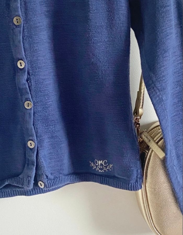 Gilet bleu avec coudières Orchestra 6 ans - photo numéro 4