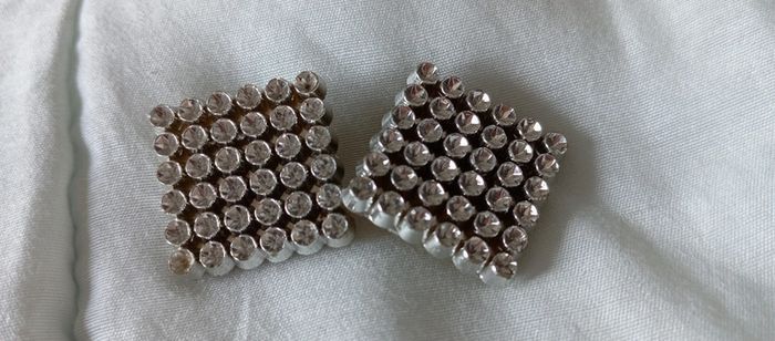 Clips d'oreilles carrés - photo numéro 2