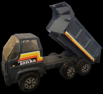 Camion en tôle, année 80s Tonka