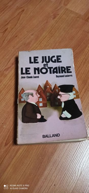 Livre le juge et le notaire