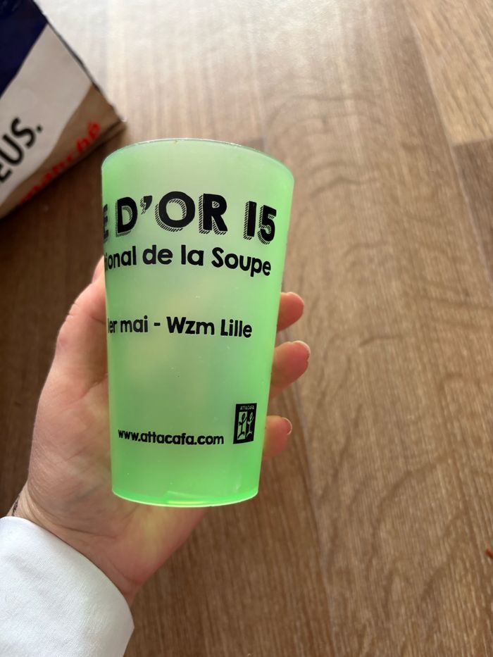 gobelet fête internationale de la soupe - photo numéro 3