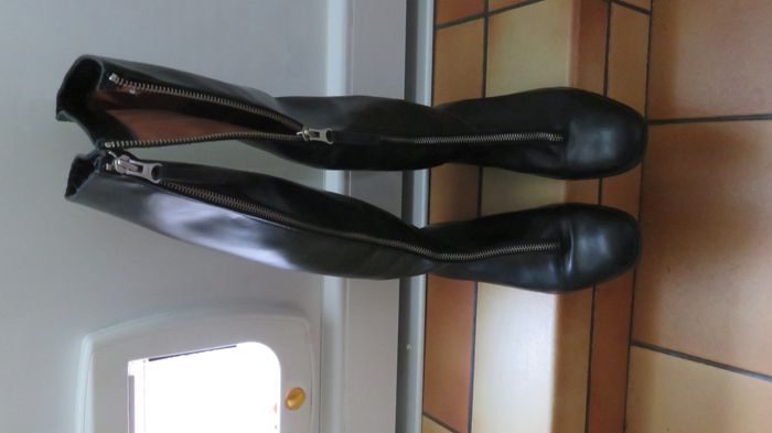 Bottes en cuir de marque VERO CUOIO - photo numéro 4
