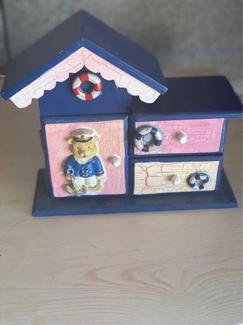 Boîte à bijoux accessoire tire lire enfant fille ou garçon