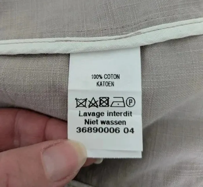 Veste d'été beige 100% coton - Armand Thiery - taille 42 - photo numéro 4