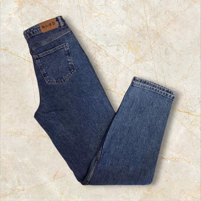 Jeans Na-kd bleu taille M - photo numéro 2