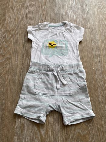 Ensemble body et short