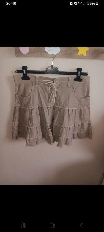 Jupe courte évasée 