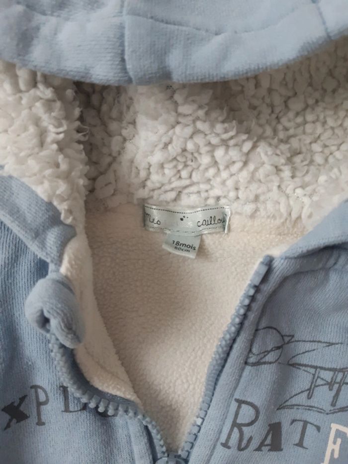 Gilet a à capuche 18 mois Mes Petits Cailloux - photo numéro 5