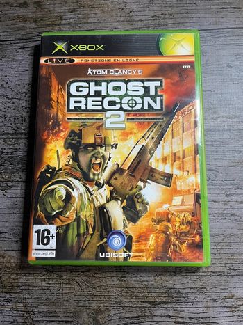 Tom Clancy’s Ghost recon 2 Jeu Cbox sans notice Microsoft