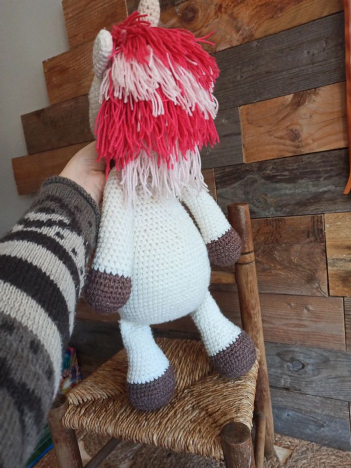 peluche Licorne crochet tbe - photo numéro 5
