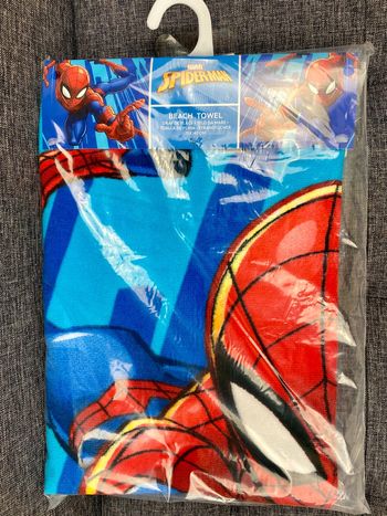Marvel Spider-Man Serviette de plage douce en microfibre NЕUF (prix normal: 19eur)