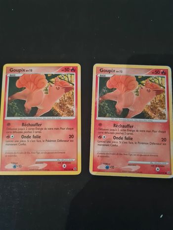 Carte pokémon Goupix 122/127
