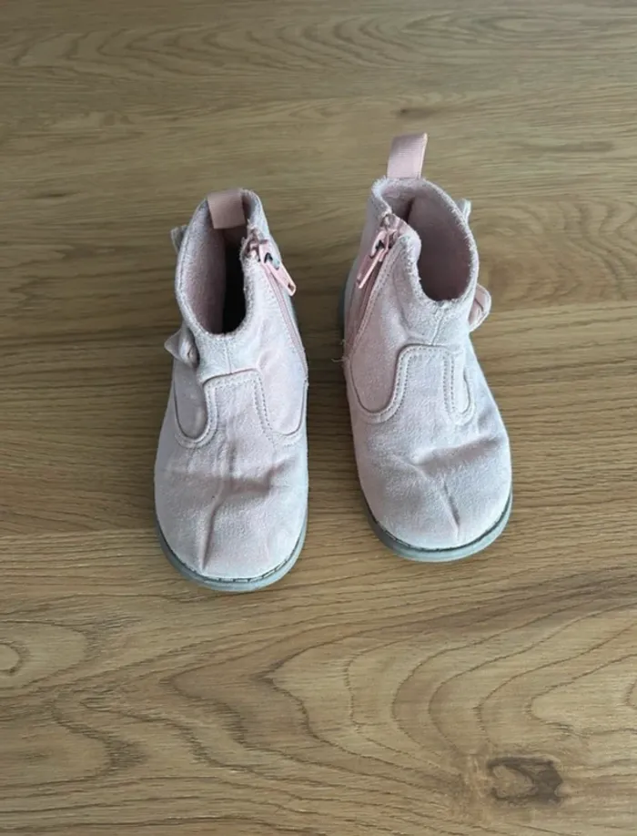 Bottines rose H&M pointure 25 - photo numéro 2