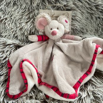 Doudou souris plate bukowski neuf etiquetté