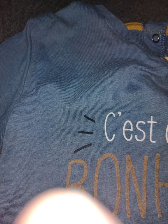 T-shirt manche longue kiabi 24 mois - photo numéro 3