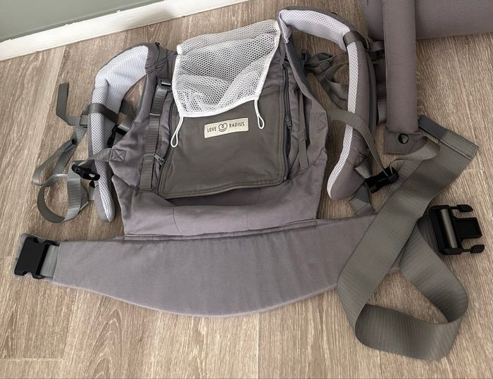 Porte bébé physiologique physiocarrier Love radius + kit naissance - photo numéro 2
