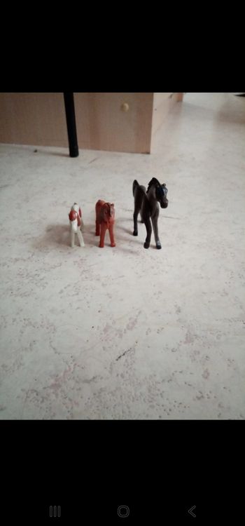 Lot 3 cheval Playmobil