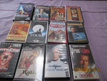 Lot Cassettes VHS Film