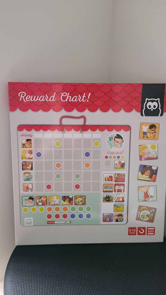 EUREKAKIDS Calendrier de récompenses magnétique