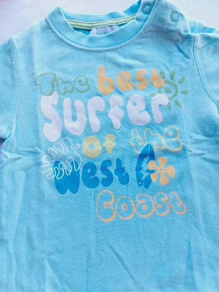 Tee-shirts 6 mois Tex baby - photo numéro 2
