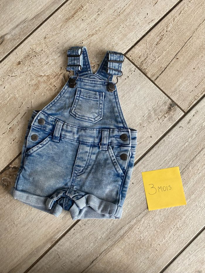 Salopette Jean - 3 Mois