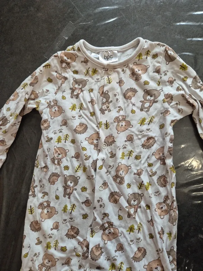 Pyjama grenouillère nounours garçon - photo numéro 2