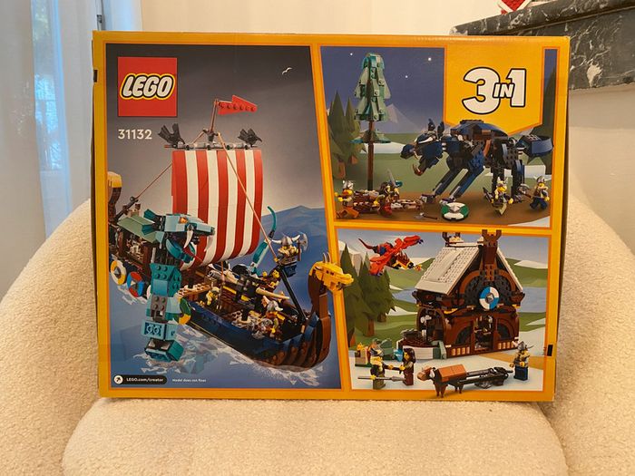 LEGO 31132 Le bateau viking et le serpent de Midgard • NEUF - photo numéro 2