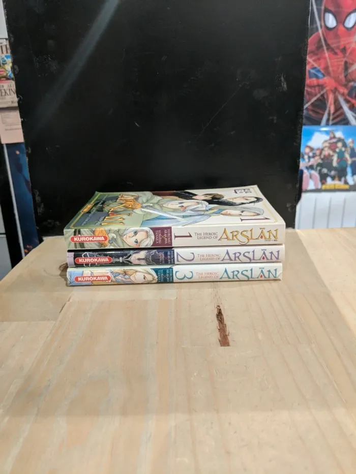 Lot The Heroic Legend of Arslan - Tomes 1 à 3