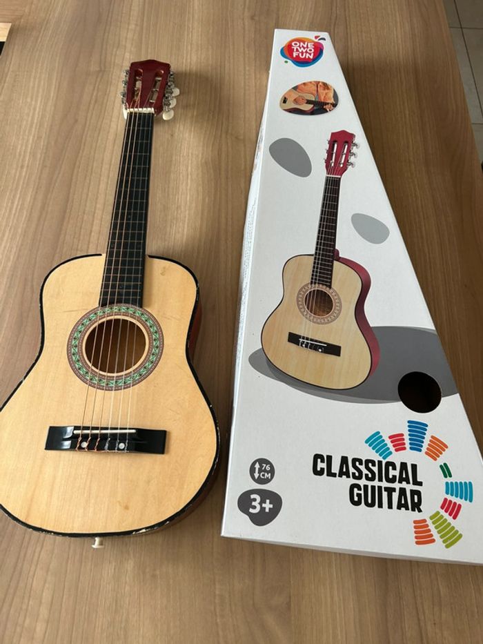 Guitare 76cm one two fun - photo numéro 2